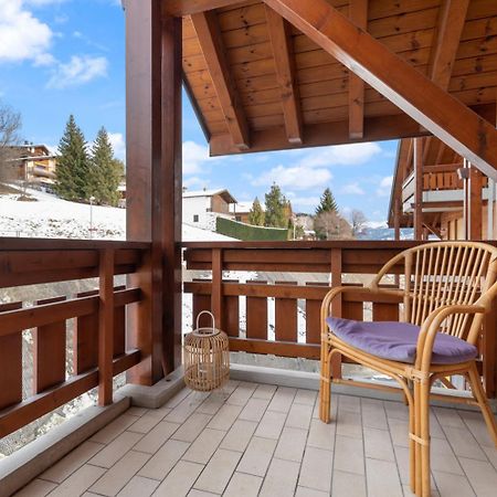 Charmant Studio Renove Situe Dans Les Bains D'Ovronnaz, Immeuble Les Sources Exterior foto