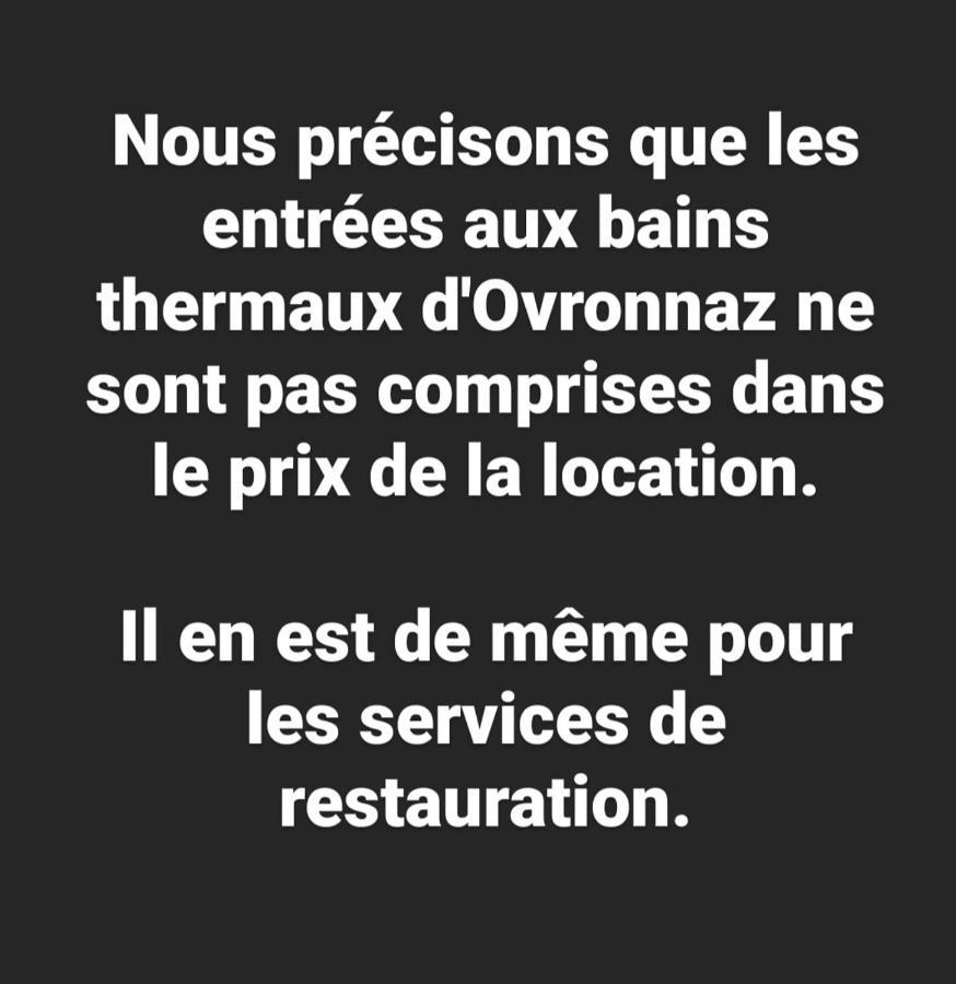 Charmant Studio Renove Situe Dans Les Bains D'Ovronnaz, Immeuble Les Sources Exterior foto