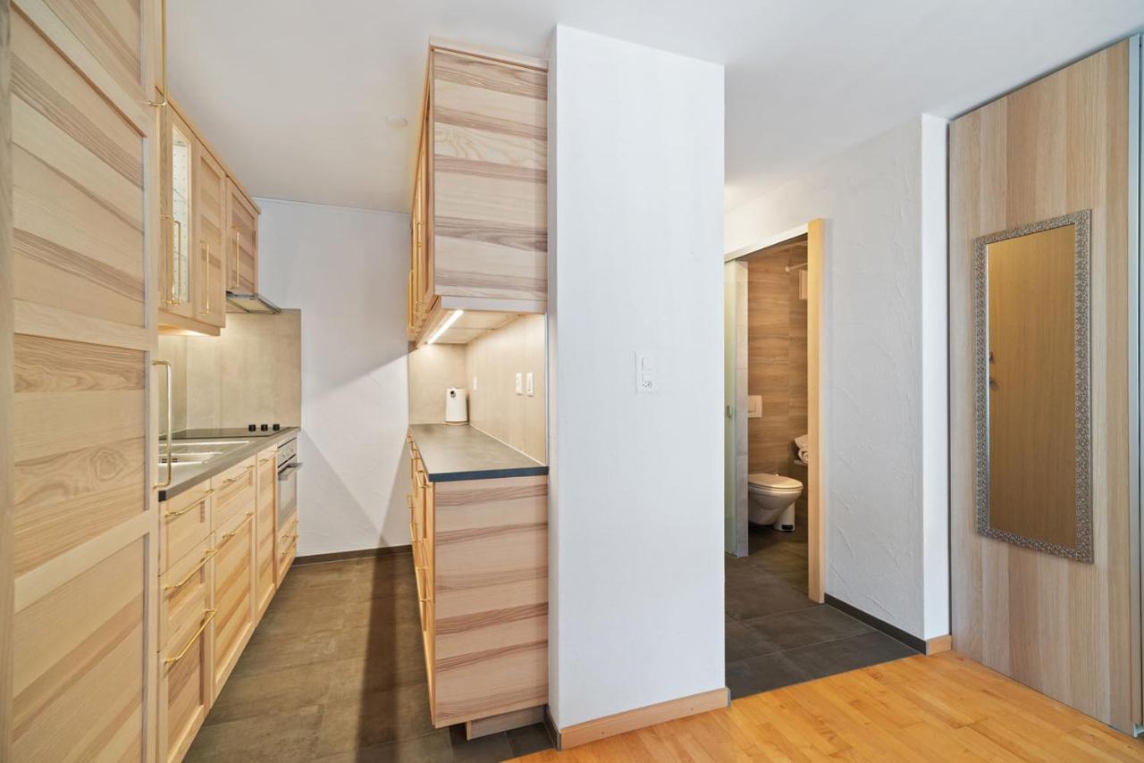 Charmant Studio Renove Situe Dans Les Bains D'Ovronnaz, Immeuble Les Sources Exterior foto